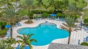 This is the heated pool which everyone enjoys.