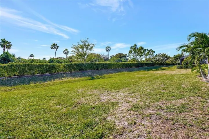 This is the back yard & there's room for an inground pool.