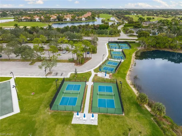 Bird's eye view of a large body of water