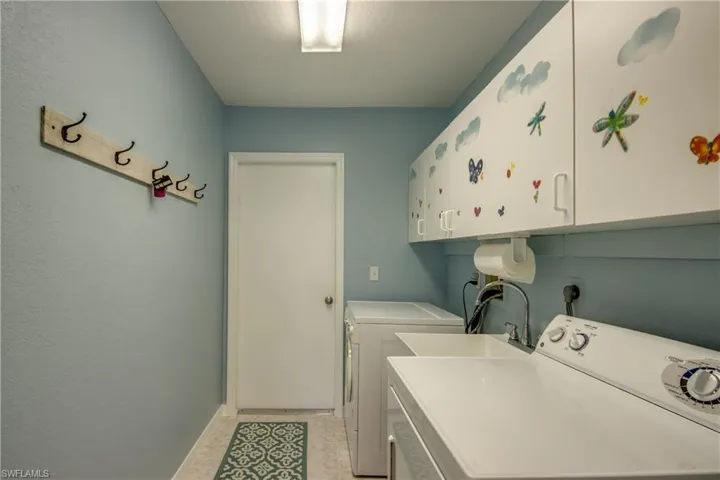 LAUNDRY ROOM WITH NEW TUB