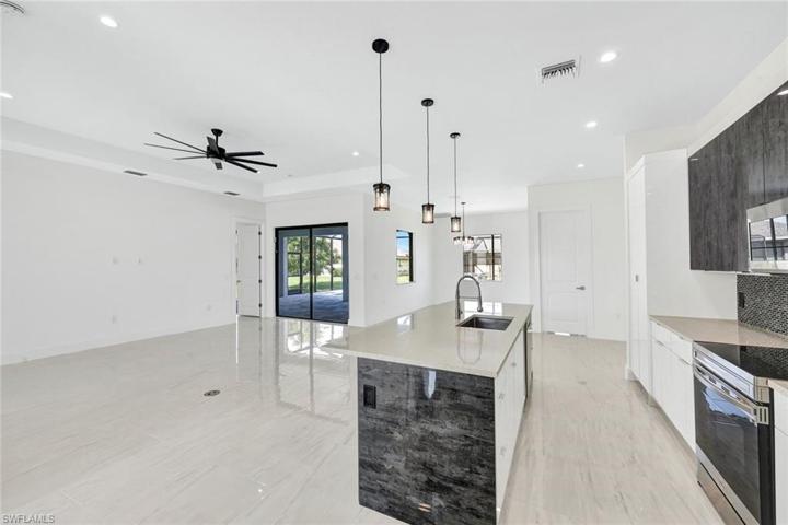 Kitchen to dining