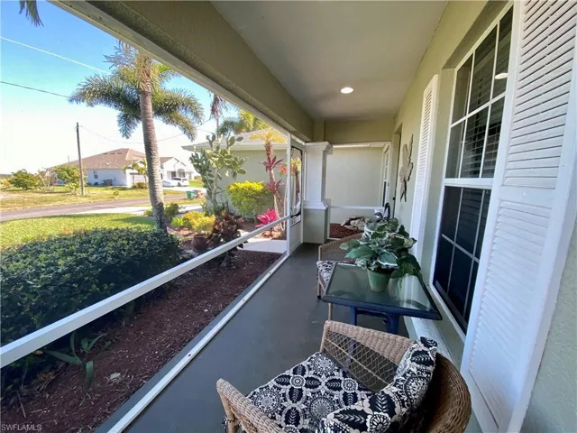 Screened Front Porch