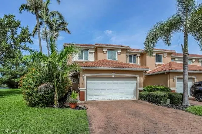 Front of residence - corner location
