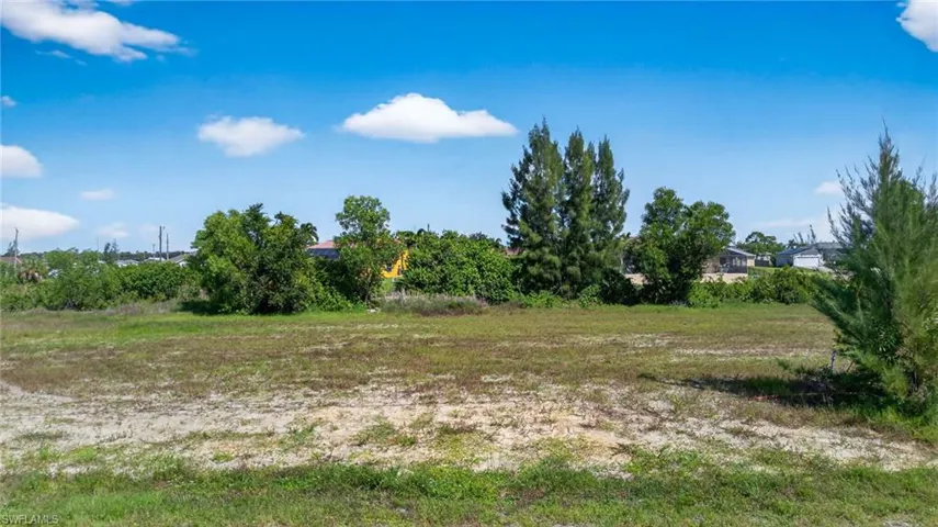 View of undeveloped land
