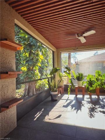 Nature enclave with cedar ceiling