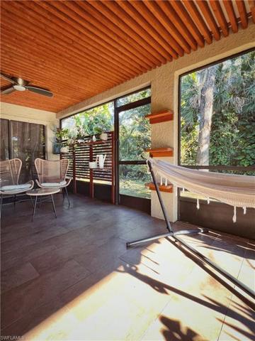 Nature enclave with cedar ceiling
