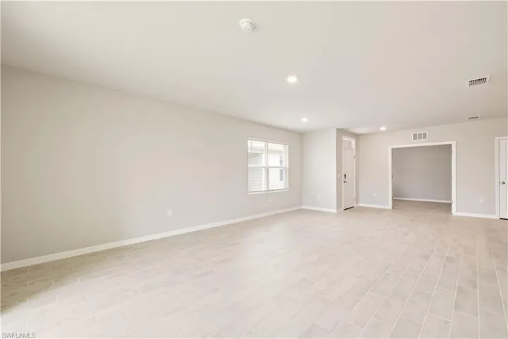 View of spare room