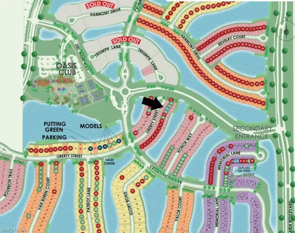 Site map: Lot 1434 - Water view!