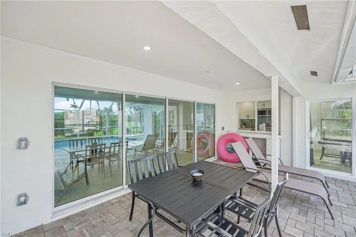 View of patio / terrace featuring outdoor dining space