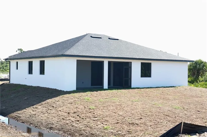 View of back of house