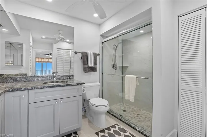 Nice Master Bath Shower!