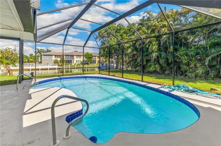 The pool is bigger than it looks!