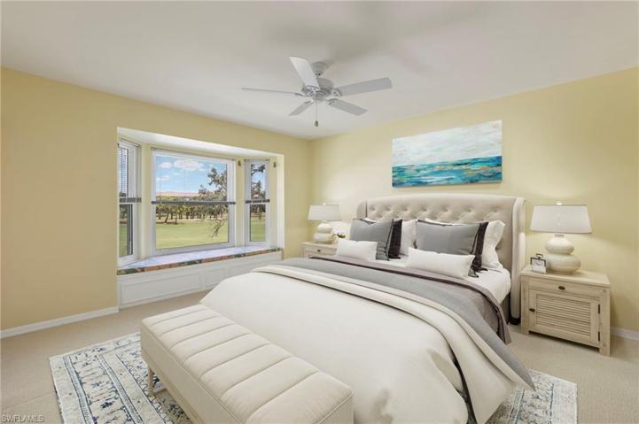 Virt Staged-Watch the birds fly past from your bed