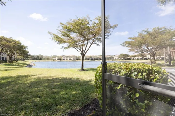 Water view with nearby suburban area