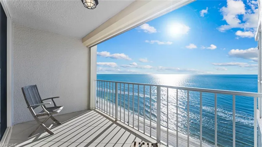 Primary bedroom private balcony