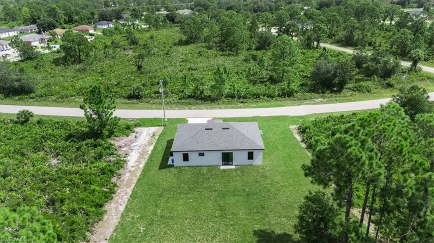 Aerial view of property and surrounding area