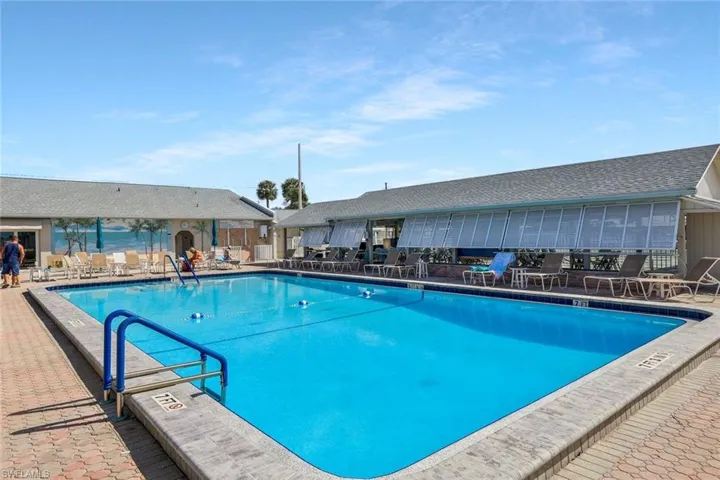 Pool featuring a patio