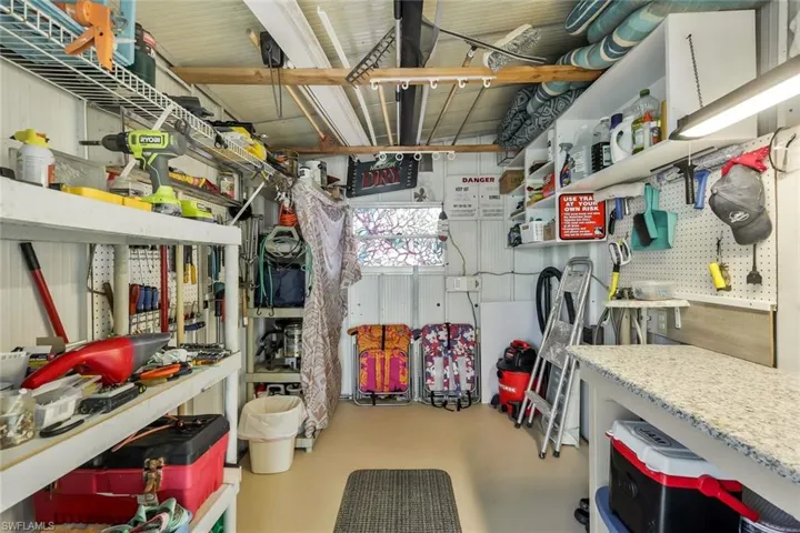 View of storage