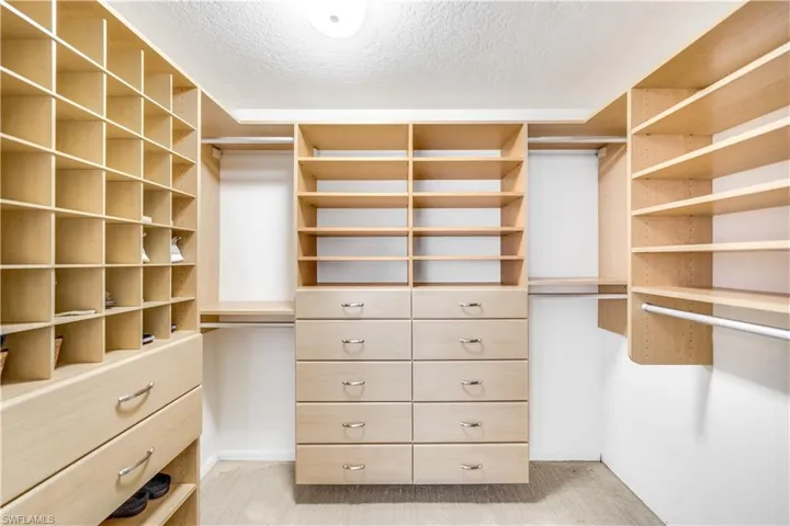 Primary Bedroom Walk in Closet