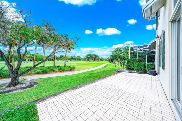 Patio for entertaining