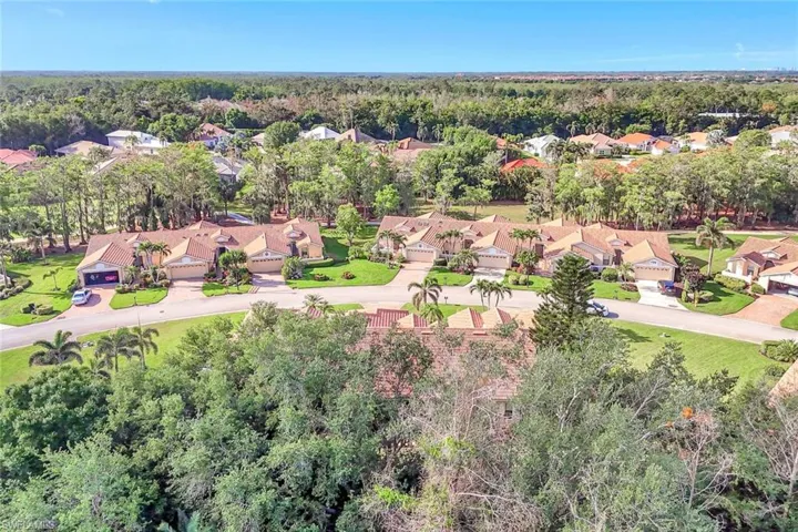 Bird's eye view with a residential view and a forest view