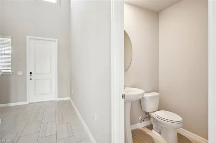Bathroom with toilet