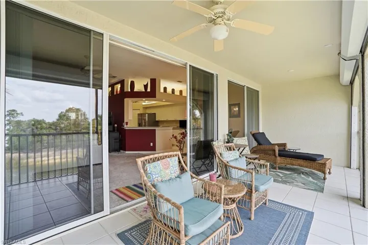 Screened lanai.