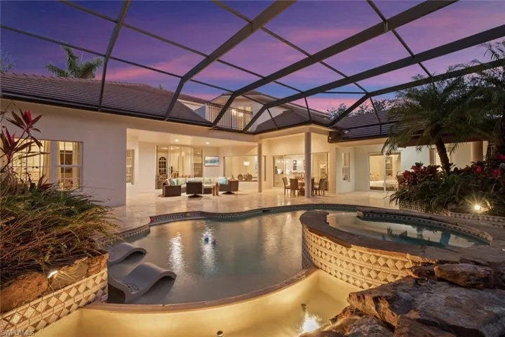 Evening on the lanai