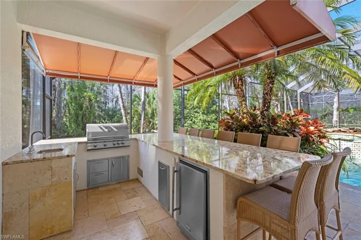 Outdoor kitchen