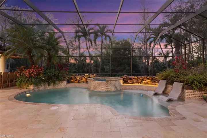 Evening on the lanai