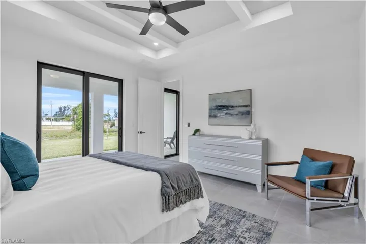 Master Bedroom with access to Lanai