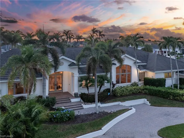 View of front of property featuring french doors