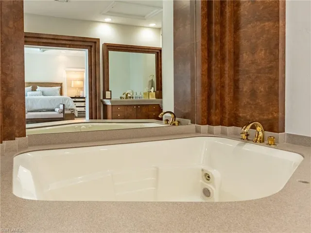 Bathroom with a bath