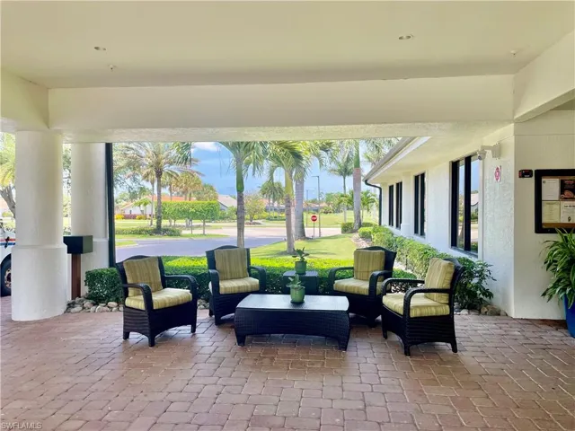 View of patio