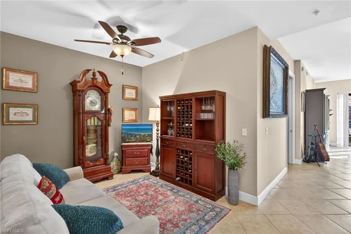 Den/Dining with closet
