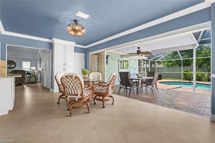 Take advantage of SW Florida weather with indoor outdoor living spaces