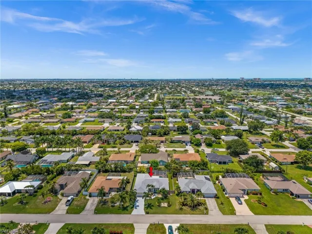 Aerial view of the Pelican area