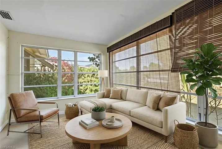 Virtually Staged Sunroom