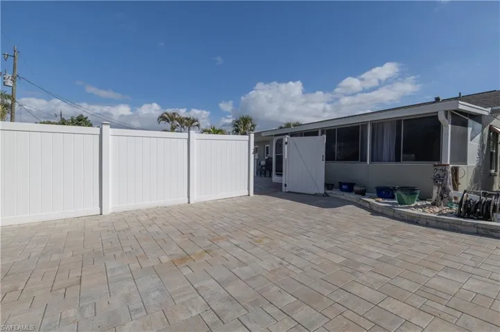 Rear Driveway