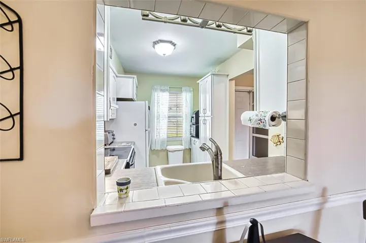 Kitchen with passthrough