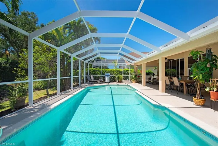 Large pool home