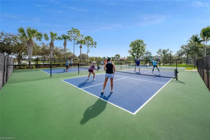 New Pickleball court