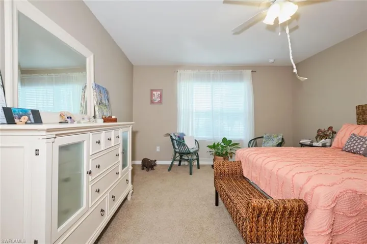 Master Bedroom is so large & roomy