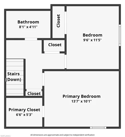 View of room layout