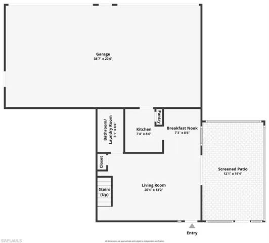 View of home floor plan