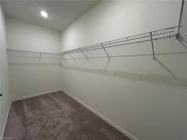 Master walk in closet
