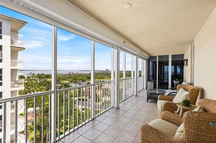 View of downtown Ft. Myers from your lanai.