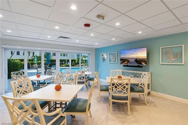 Previous image of Social Room. Renovation scheduled for completion Spring of 2024