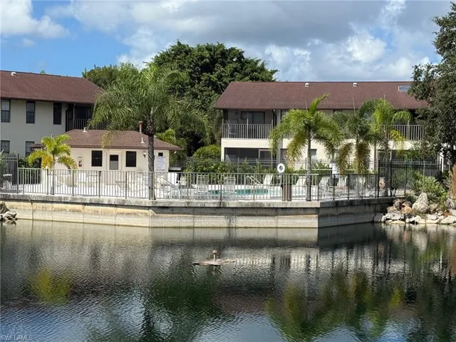 Water view of community pool.