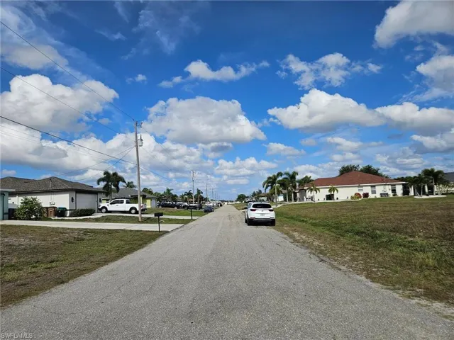 Looking east
